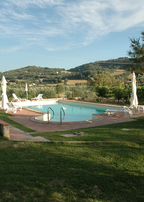 Agriturismo con piscina in Umbria